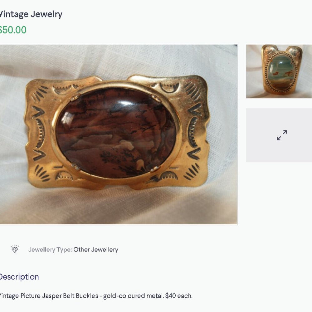 Vintage Belt Buckles